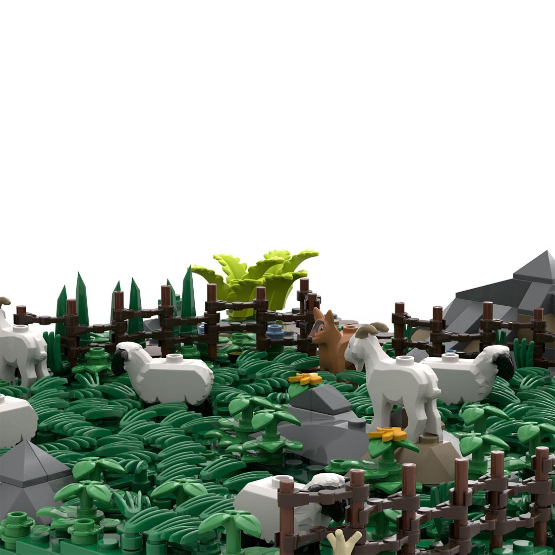 MOC - 207807 A7 Castle Hohengeroldseck Klemmbausteine - LesDiy - Klemmbausteine