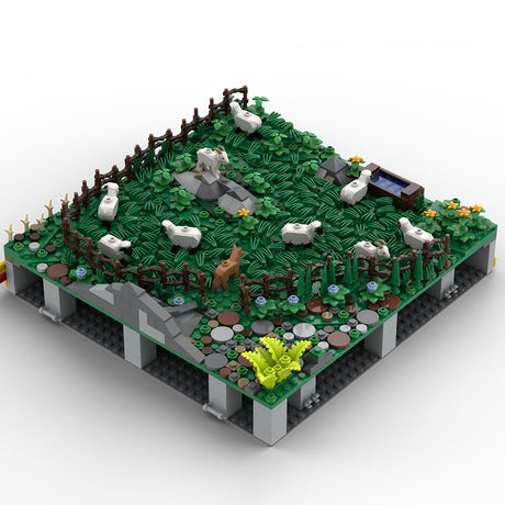 MOC - 207807 A7 Castle Hohengeroldseck Klemmbausteine - LesDiy - Klemmbausteine