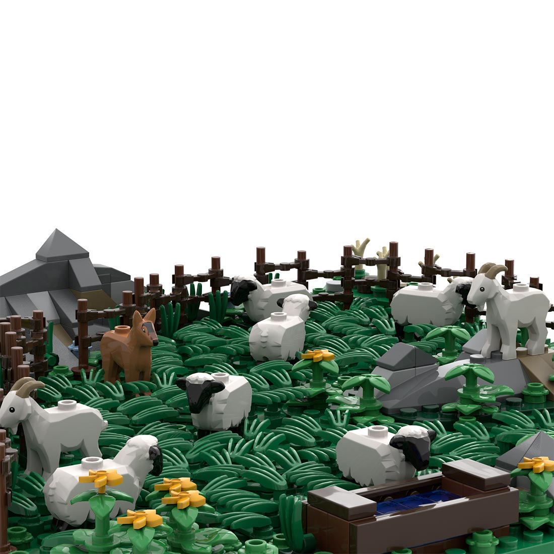 MOC - 207807 A7 Castle Hohengeroldseck Klemmbausteine - LesDiy - Klemmbausteine