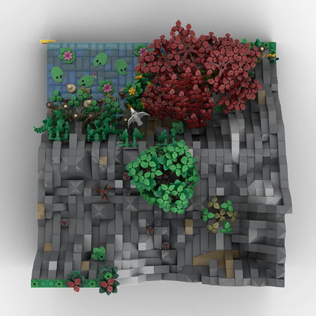 MOC - 207811 B1 Castle Hohengeroldseck Klemmbausteine - LesDiy - Klemmbausteine