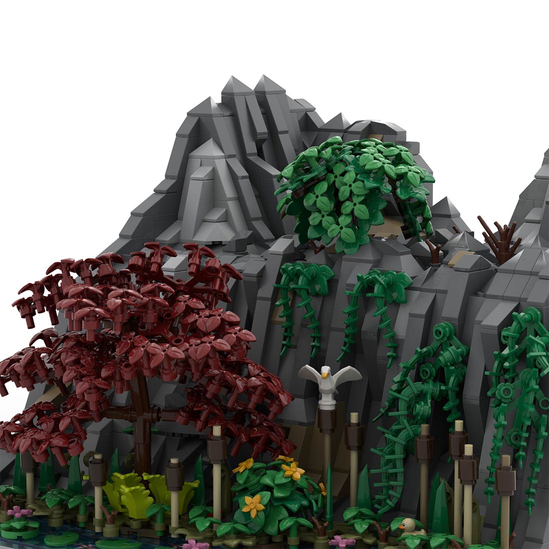 MOC - 207811 B1 Castle Hohengeroldseck Klemmbausteine - LesDiy - Klemmbausteine