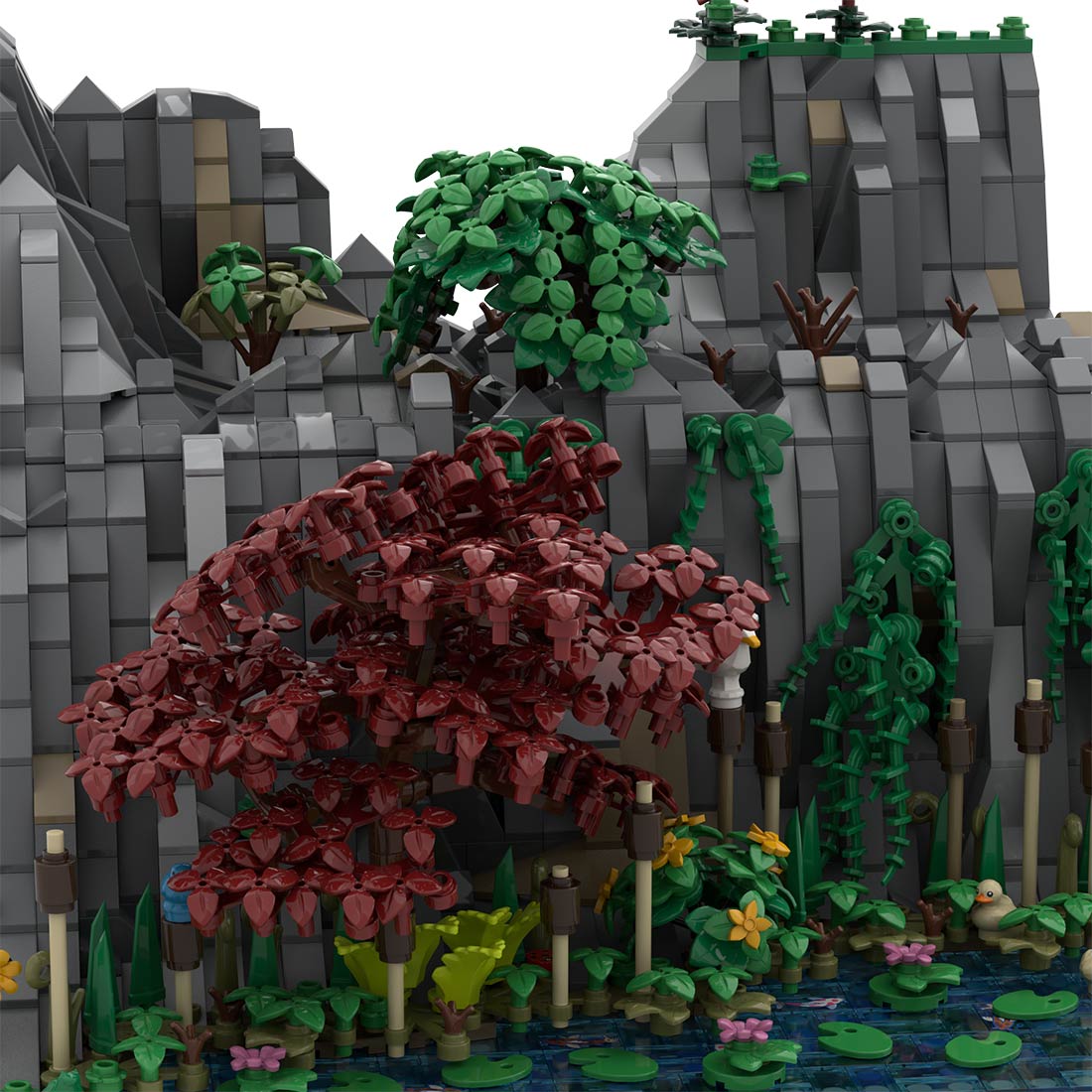 MOC - 207811 B1 Castle Hohengeroldseck Klemmbausteine - LesDiy - Klemmbausteine