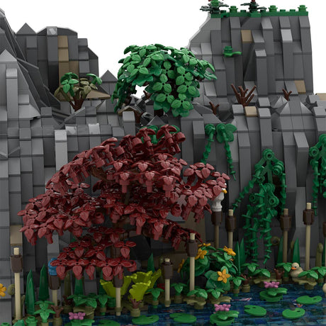 MOC - 207811 B1 Castle Hohengeroldseck Klemmbausteine - LesDiy - Klemmbausteine