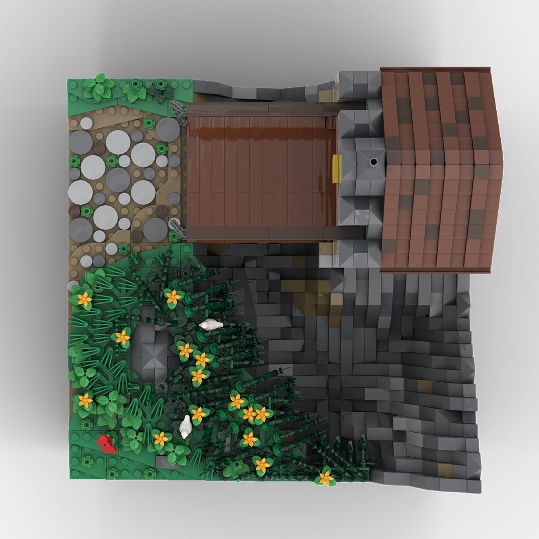 MOC - 207813 B2 Castle Hohengeroldseck Klemmbausteine - LesDiy - Klemmbausteine