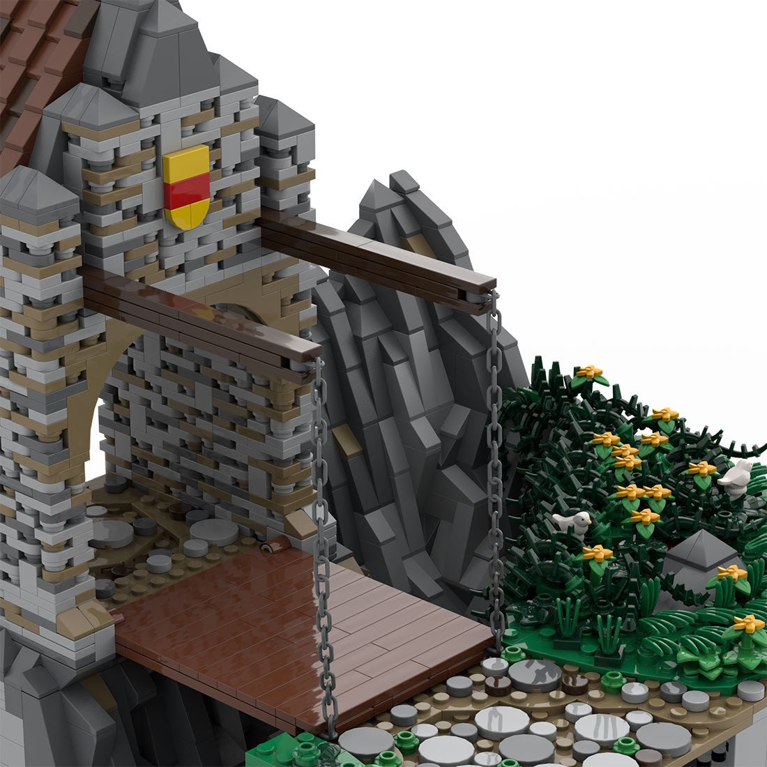 MOC - 207813 B2 Castle Hohengeroldseck Klemmbausteine - LesDiy - Klemmbausteine