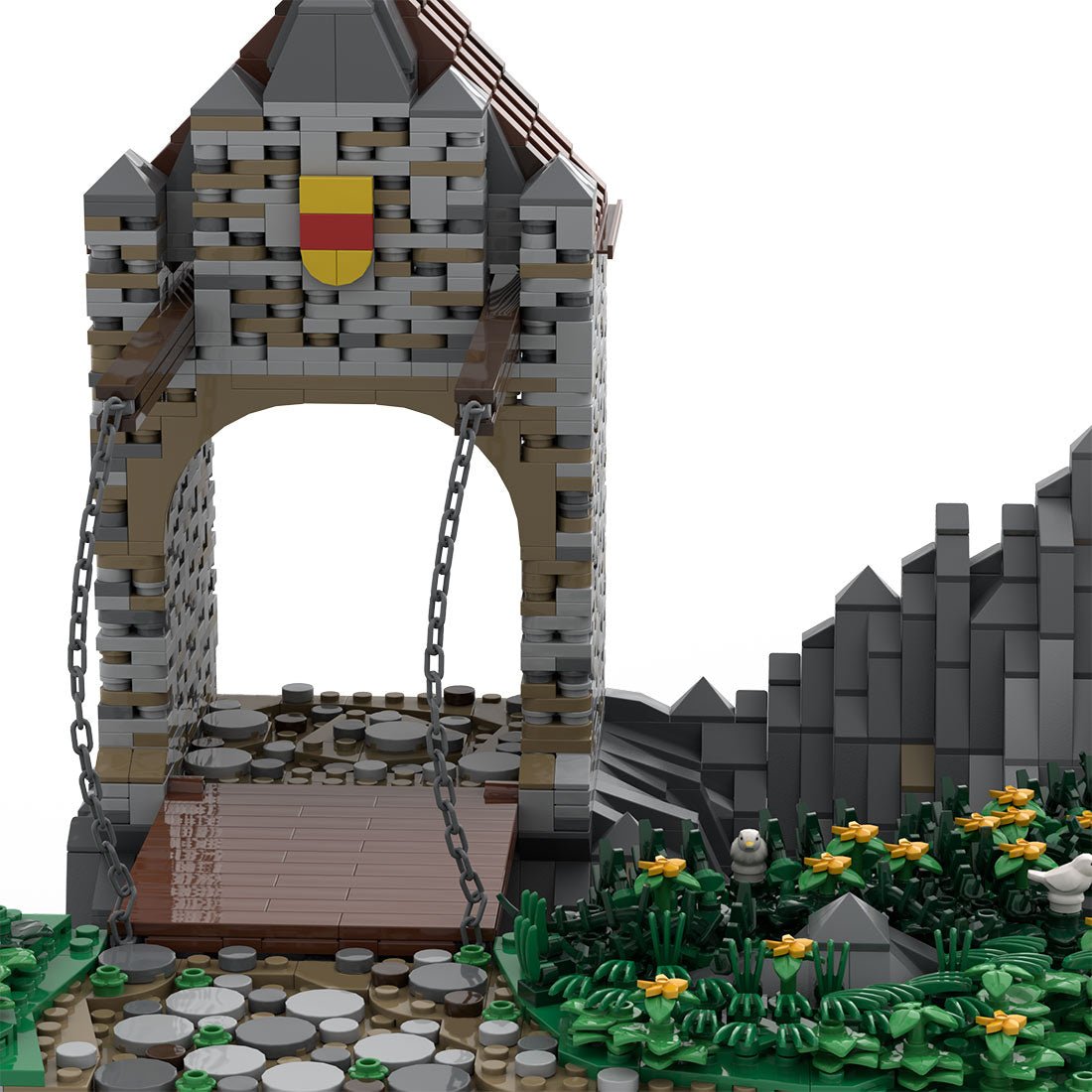 MOC - 207813 B2 Castle Hohengeroldseck Klemmbausteine - LesDiy - Klemmbausteine