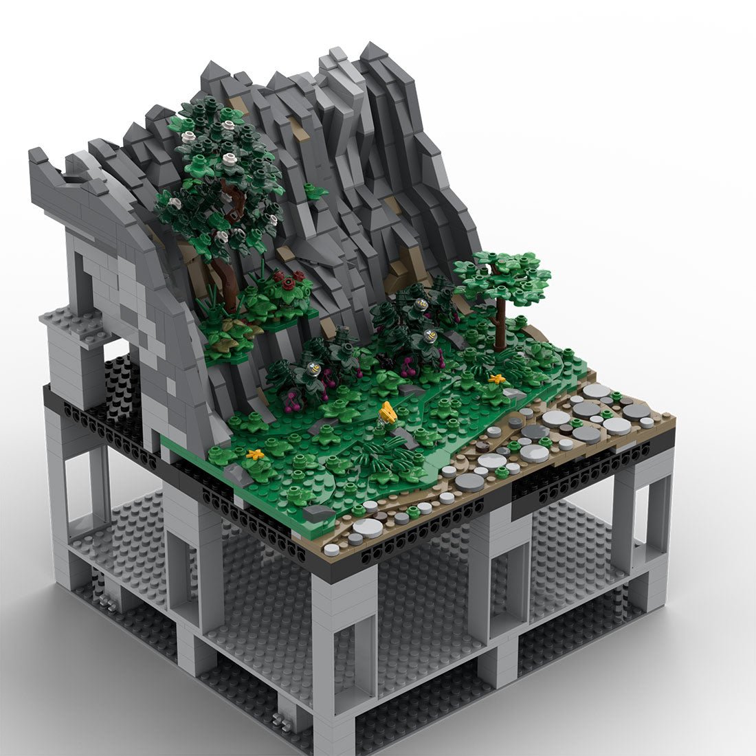 MOC - 207819 B4 Castle Hohengeroldseck Klemmbausteine - LesDiy - Klemmbausteine