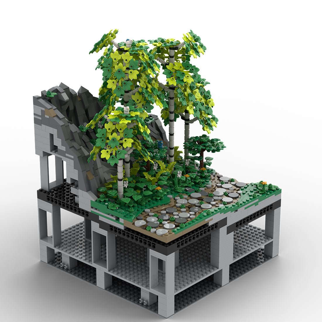 MOC - 207822 B5 Castle Hohengeroldseck Klemmbausteine - LesDiy - Klemmbausteine