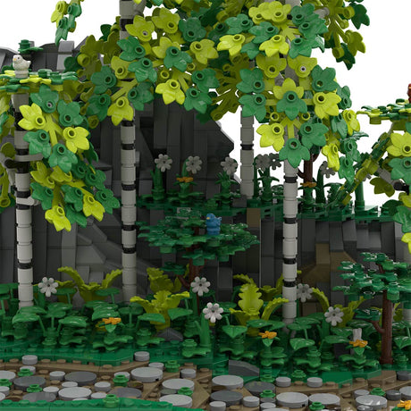 MOC - 207822 B5 Castle Hohengeroldseck Klemmbausteine - LesDiy - Klemmbausteine