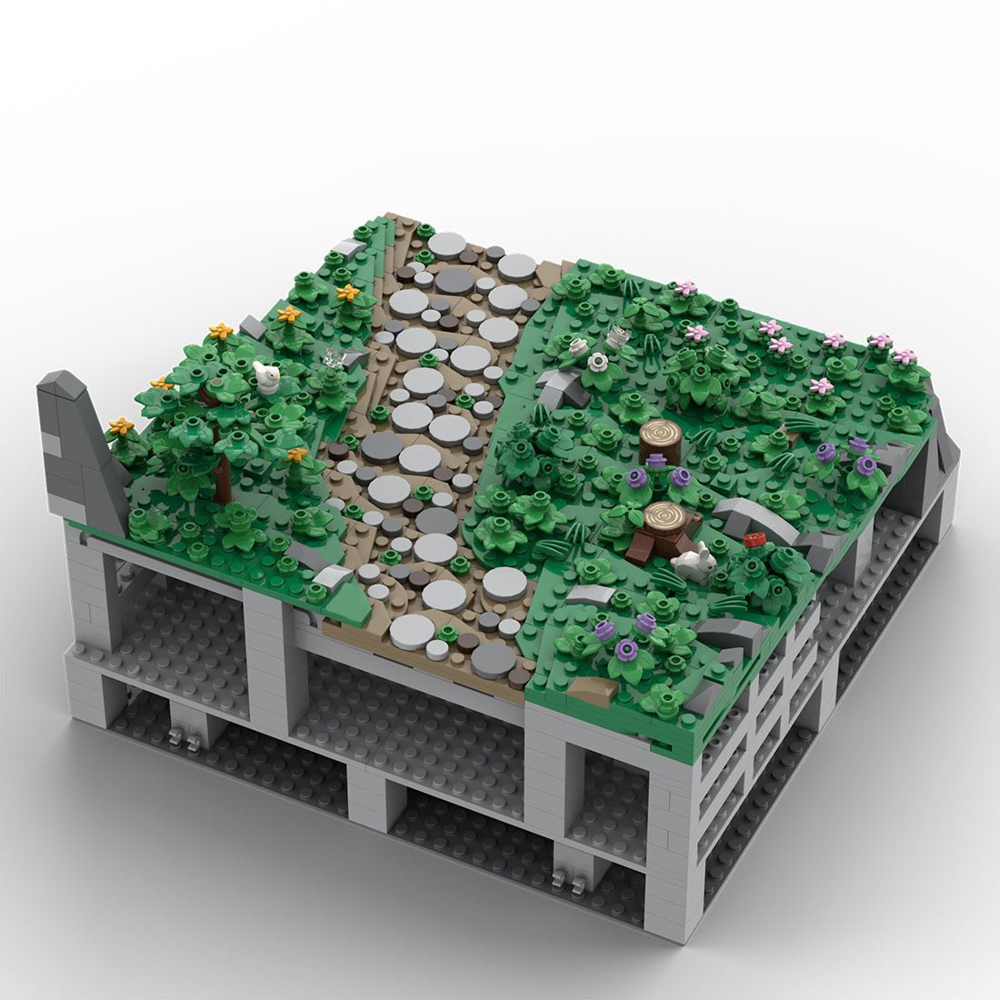 MOC - 207824 B6 Castle Hohengeroldseck Klemmbausteine - LesDiy - Klemmbausteine