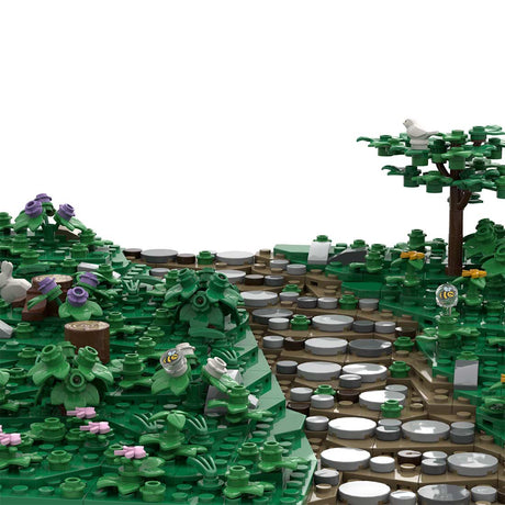 MOC - 207824 B6 Castle Hohengeroldseck Klemmbausteine - LesDiy - Klemmbausteine