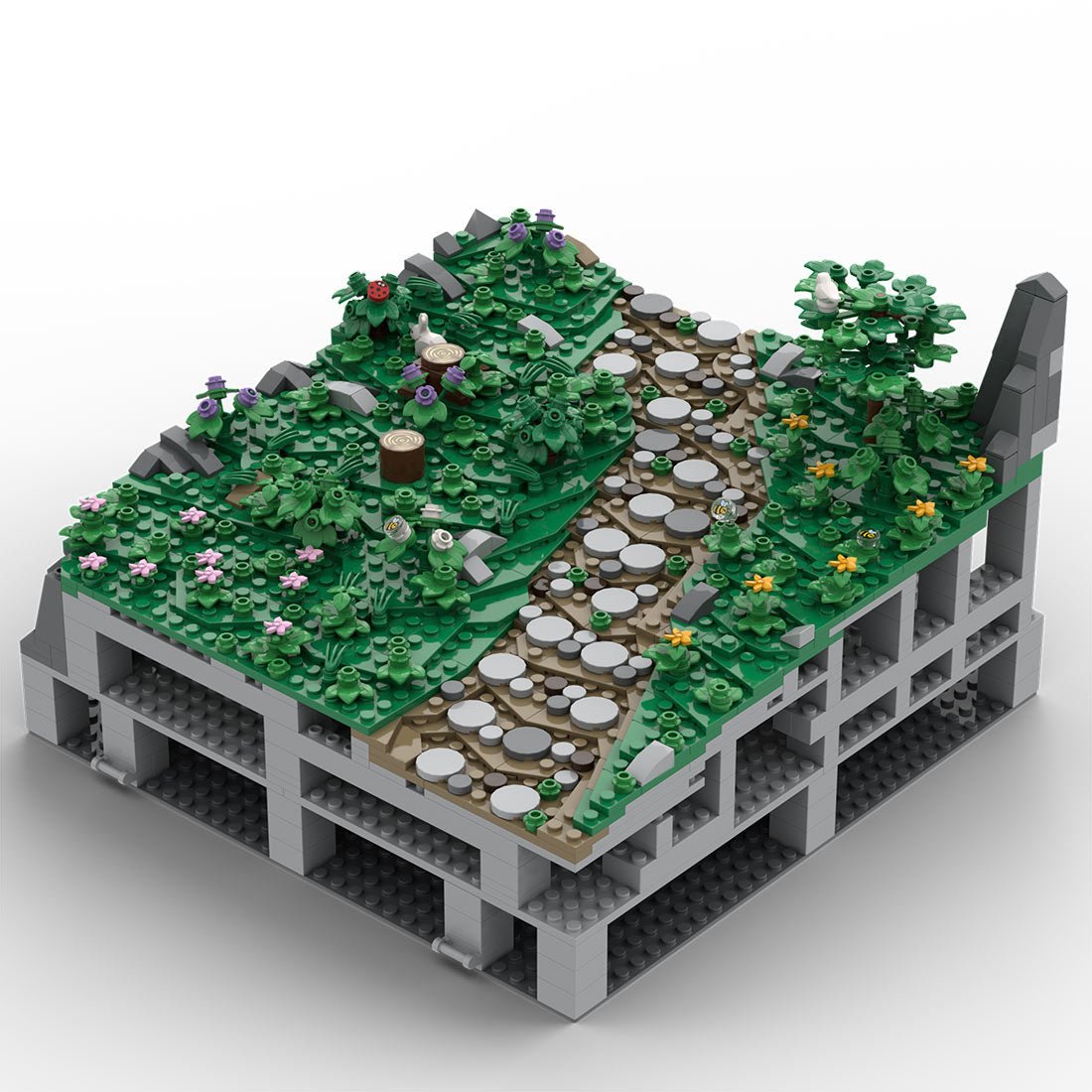 MOC - 207824 B6 Castle Hohengeroldseck Klemmbausteine - LesDiy - Klemmbausteine