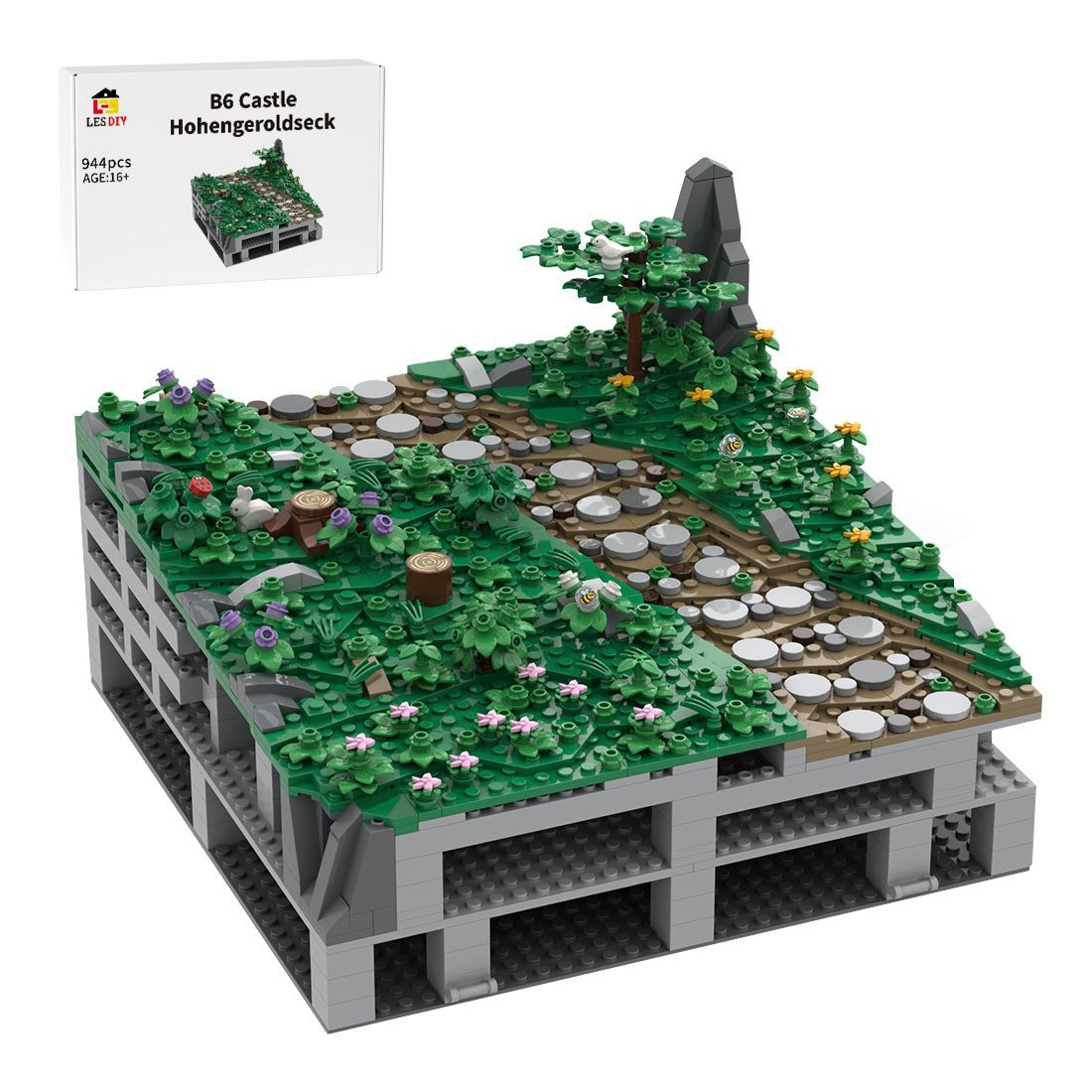 MOC - 207824 B6 Castle Hohengeroldseck Klemmbausteine - LesDiy - Klemmbausteine