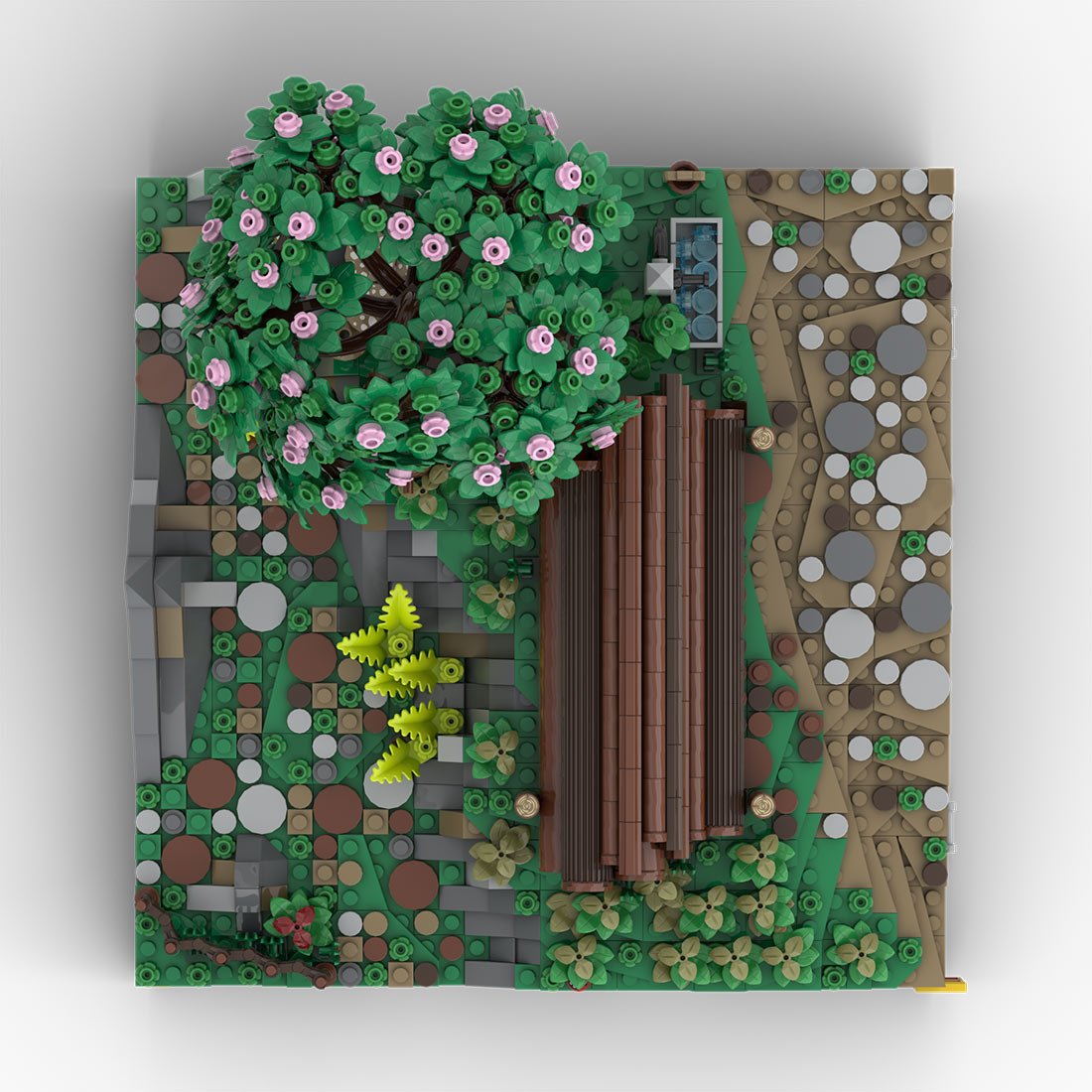 MOC - 207826 B7 Castle Hohengeroldseck Klemmbausteine - LesDiy - Klemmbausteine