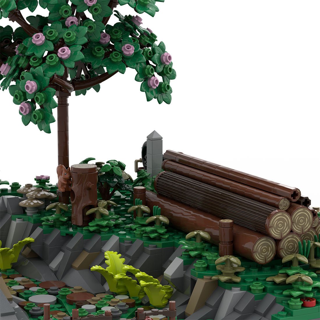 MOC - 207826 B7 Castle Hohengeroldseck Klemmbausteine - LesDiy - Klemmbausteine