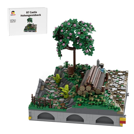 MOC - 207826 B7 Castle Hohengeroldseck Klemmbausteine - LesDiy - Klemmbausteine