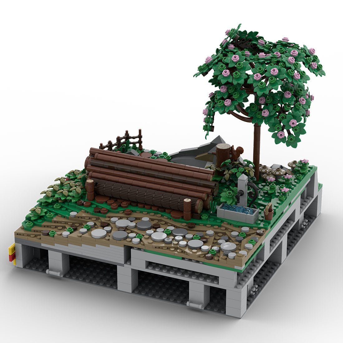 MOC - 207826 B7 Castle Hohengeroldseck Klemmbausteine - LesDiy - Klemmbausteine