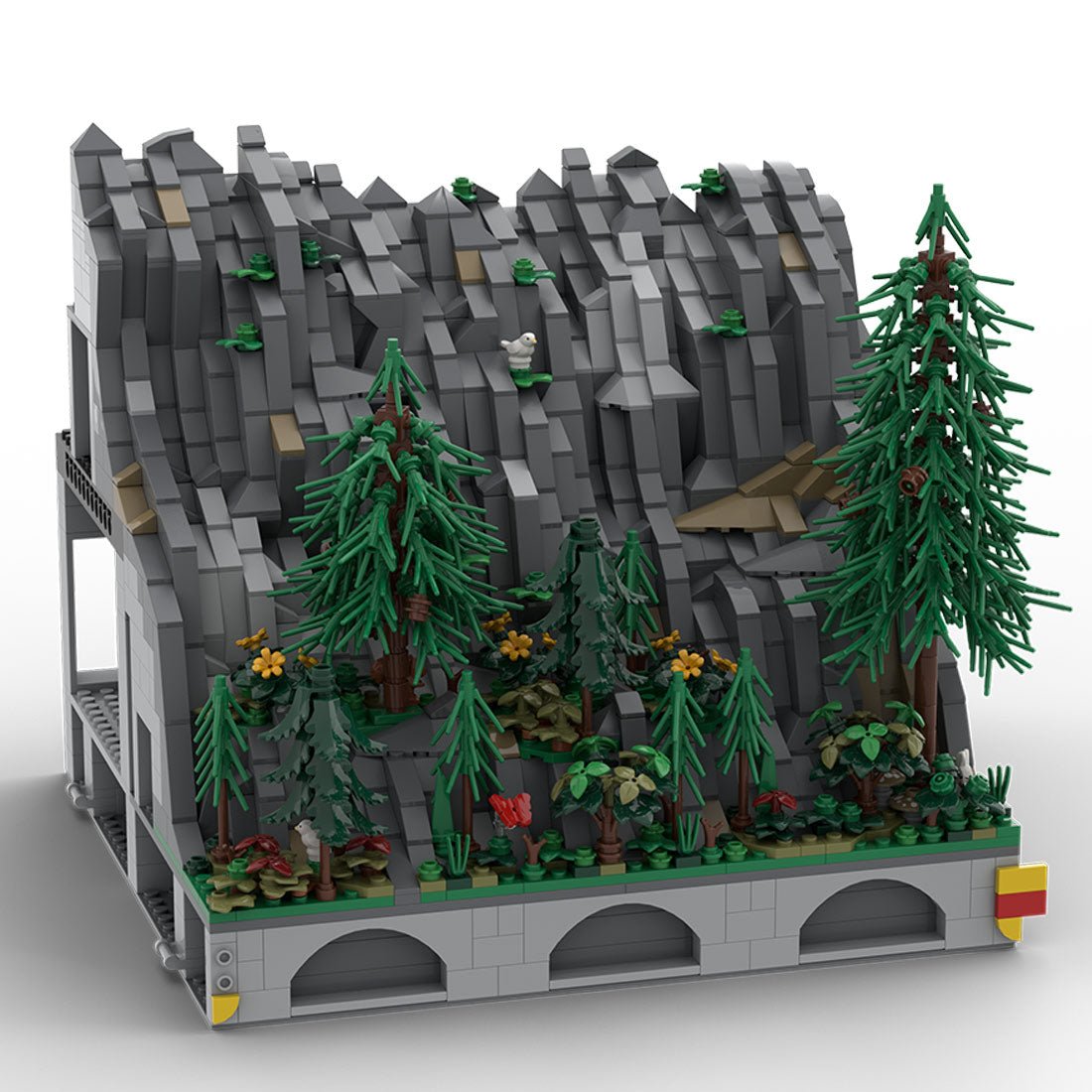 MOC - 207945 C1 Castle Hohengeroldseck Klemmbausteine - LesDiy - Klemmbausteine