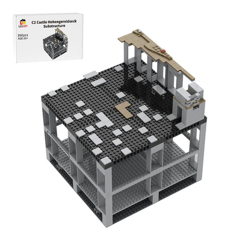 MOC - 207947 C2 Castle Hohengeroldseck Klemmbausteine - LesDiy - Klemmbausteine