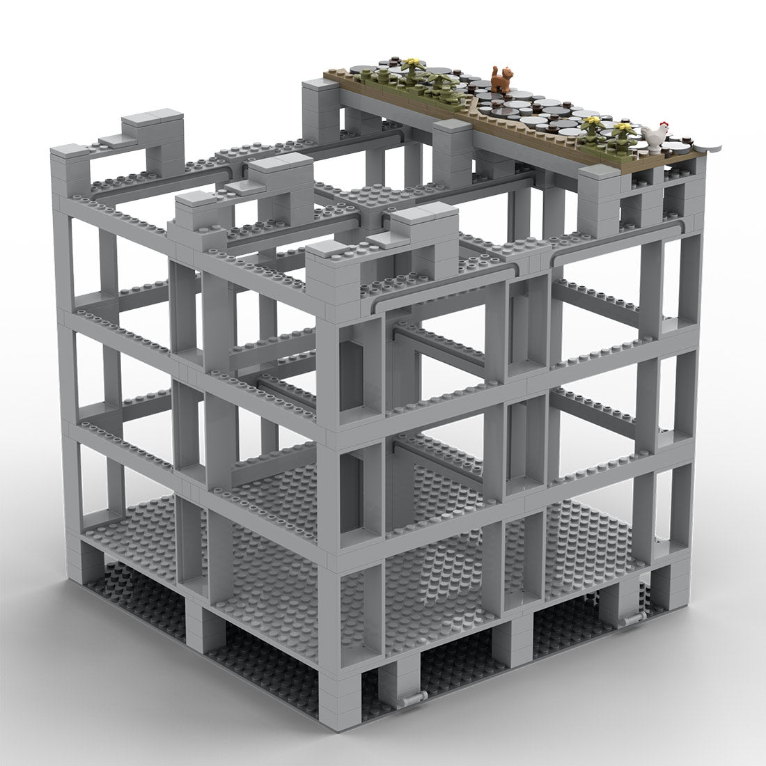 MOC - 207948 C3 Castle Hohengeroldseck Klemmbausteine - LesDiy - Klemmbausteine