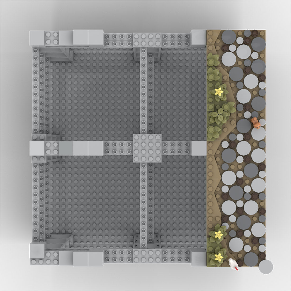 MOC - 207948 C3 Castle Hohengeroldseck Klemmbausteine - LesDiy - Klemmbausteine