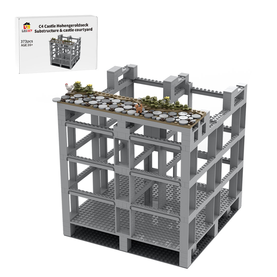 MOC - 207948 C3 Castle Hohengeroldseck Klemmbausteine - LesDiy - Klemmbausteine