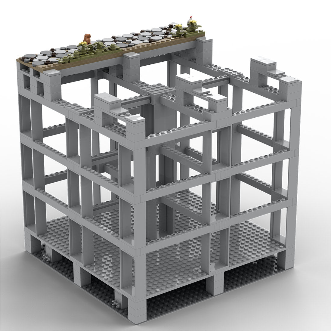 MOC - 207948 C3 Castle Hohengeroldseck Klemmbausteine - LesDiy - Klemmbausteine