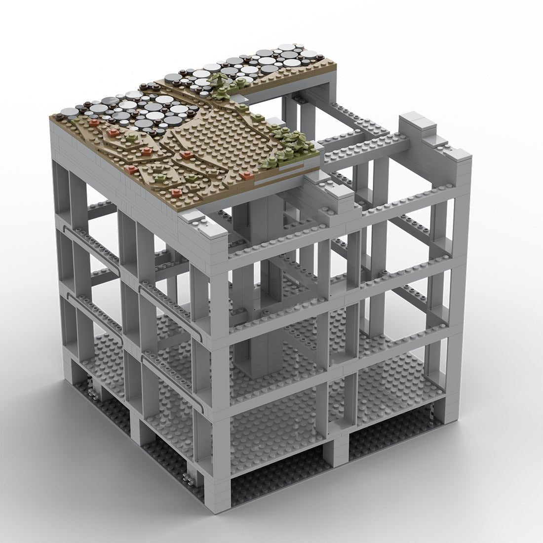 MOC - 207950 C4 Castle Hohengeroldseck Klemmbausteine - LesDiy - Klemmbausteine