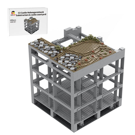 MOC - 207950 C4 Castle Hohengeroldseck Klemmbausteine - LesDiy - Klemmbausteine