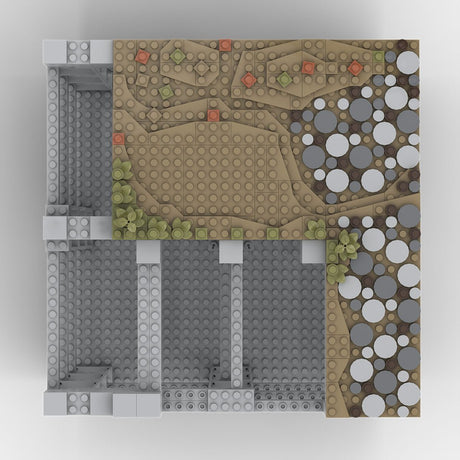 MOC - 207950 C4 Castle Hohengeroldseck Klemmbausteine - LesDiy - Klemmbausteine