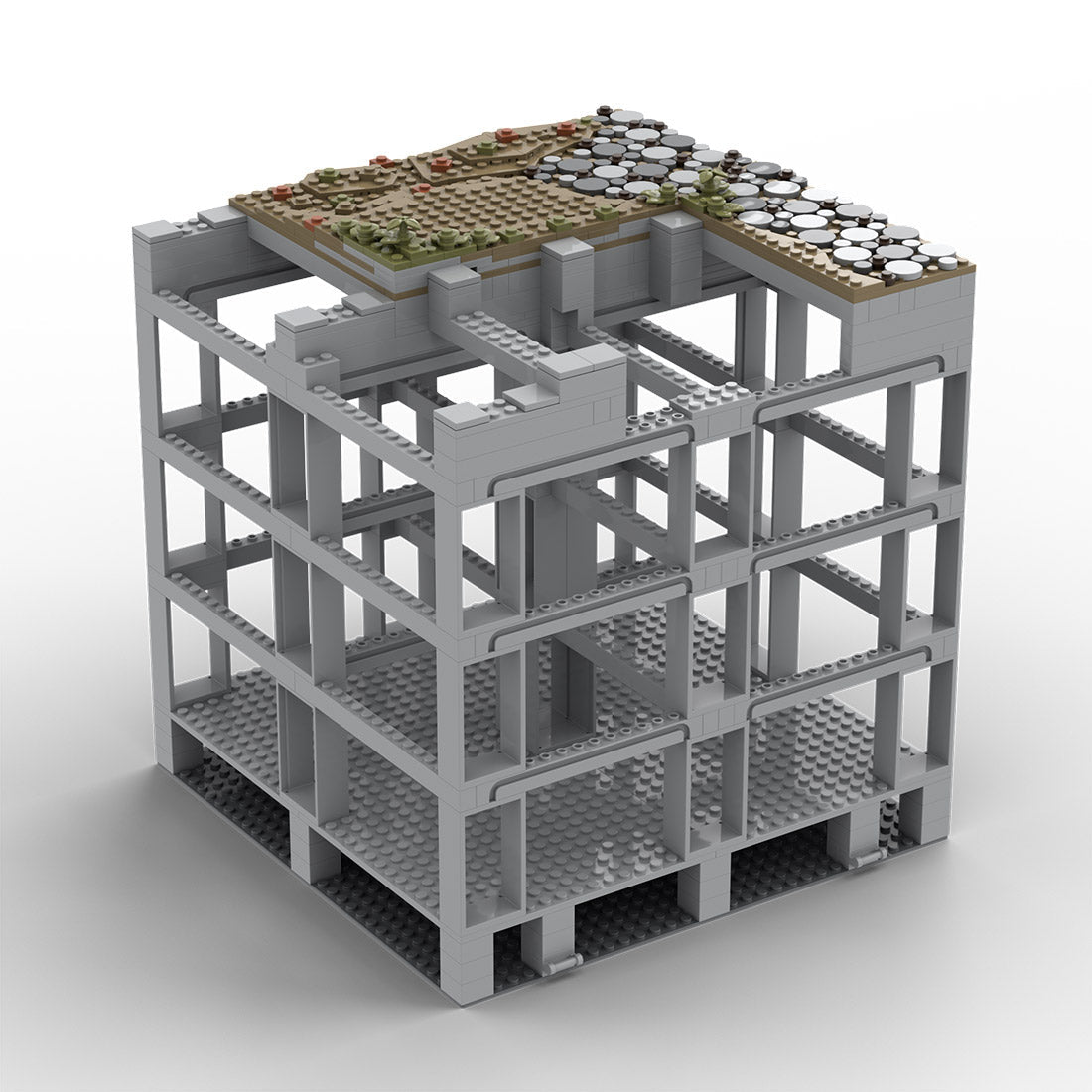 MOC - 207950 C4 Castle Hohengeroldseck Klemmbausteine - LesDiy - Klemmbausteine