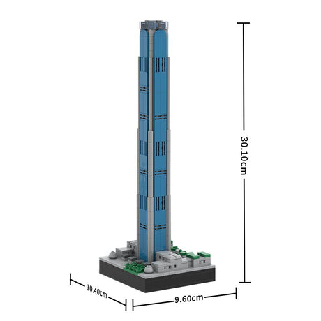 MOC - 207955 Goldin Finance 117 Klemmbausteine - LesDiy - Klemmbausteine