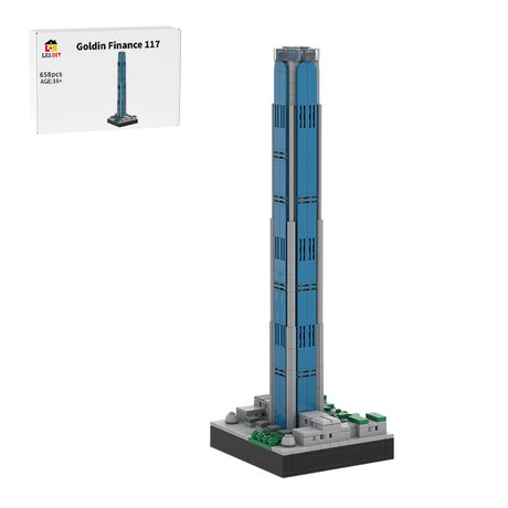 MOC - 207955 Goldin Finance 117 Klemmbausteine - LesDiy - Klemmbausteine