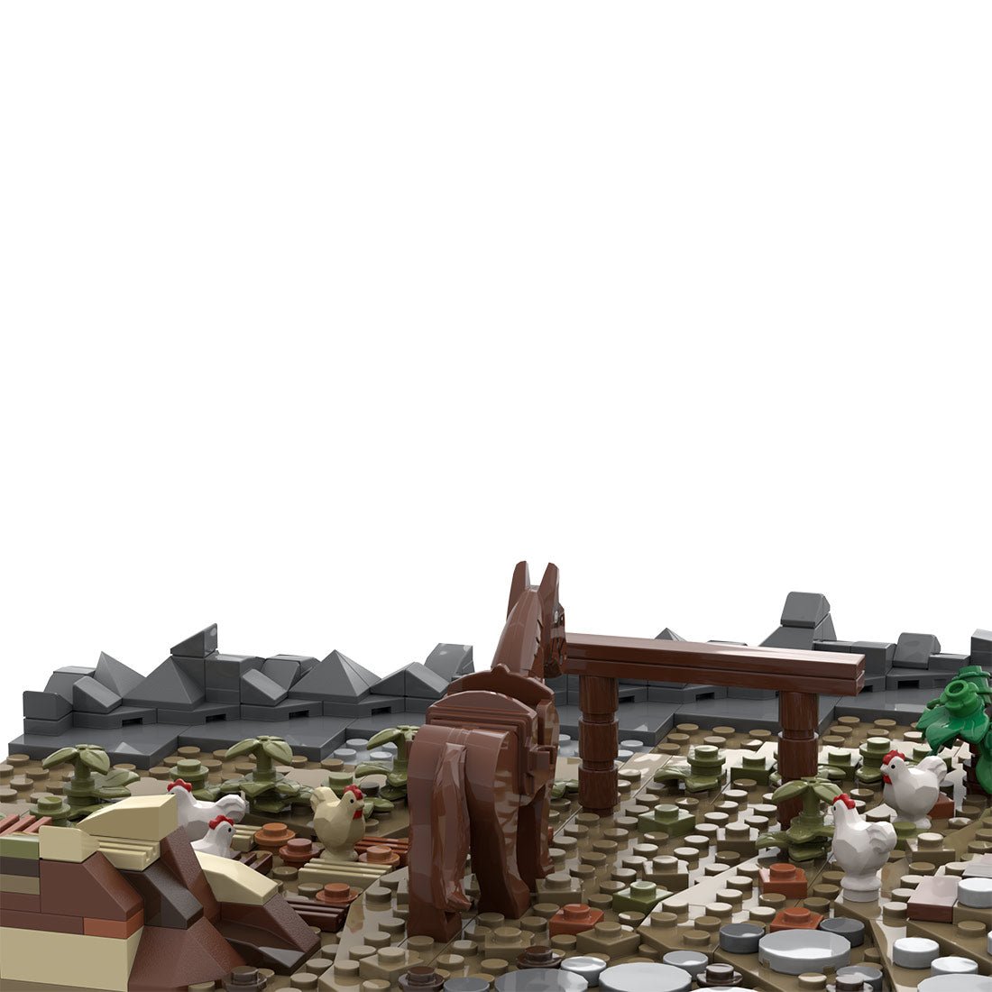 MOC - 207992 C5 Castle Hohengeroldseck Klemmbausteine - LesDiy - Klemmbausteine