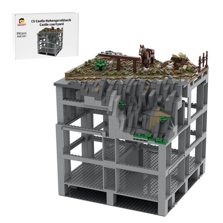 MOC - 207992 C5 Castle Hohengeroldseck Klemmbausteine - LesDiy - Klemmbausteine