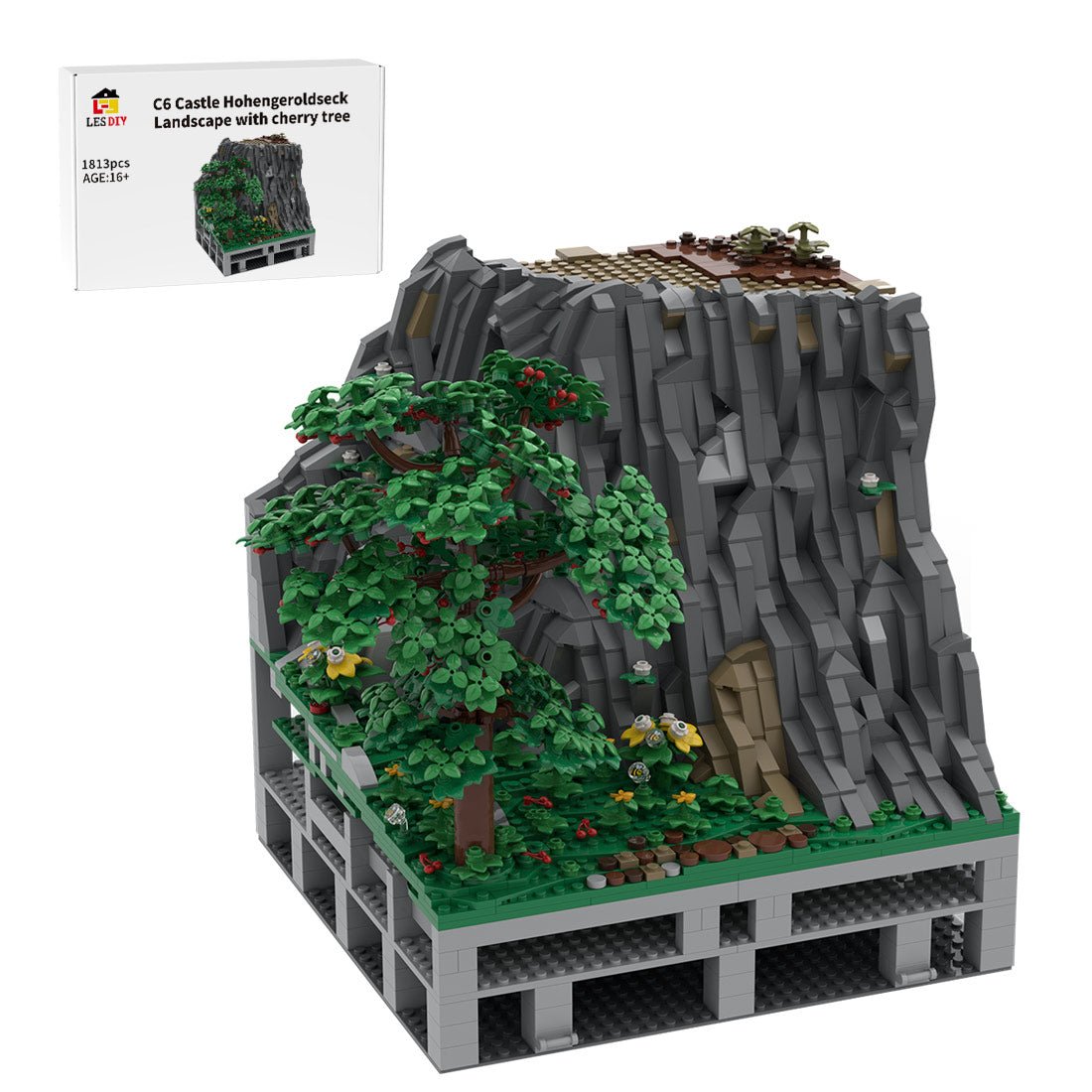 MOC - 207993 C6 Castle Hohengeroldseck Klemmbausteine - LesDiy - Klemmbausteine