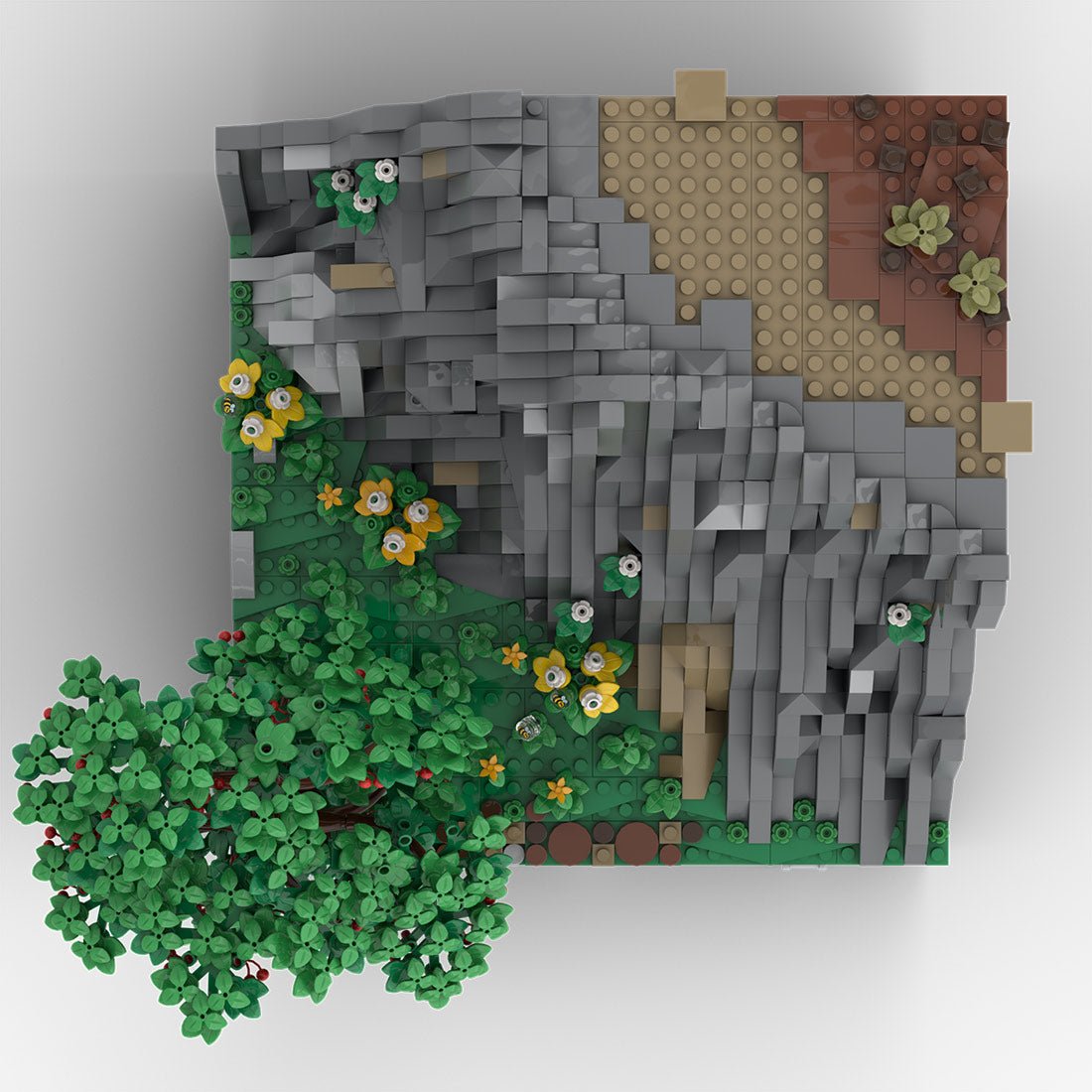 MOC - 207993 C6 Castle Hohengeroldseck Klemmbausteine - LesDiy - Klemmbausteine