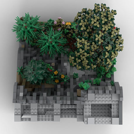 MOC - 207995 D1 Castle Hohengeroldseck Klemmbausteine - LesDiy - Klemmbausteine