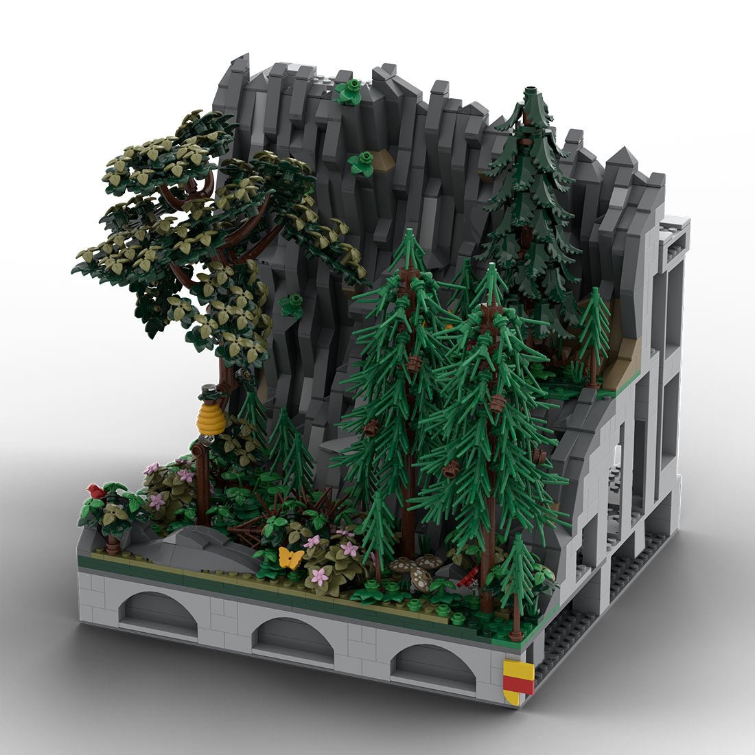 MOC - 207995 D1 Castle Hohengeroldseck Klemmbausteine - LesDiy - Klemmbausteine