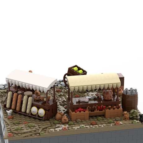 MOC - 208000 D4 Castle Hohengeroldseck Klemmbausteine - LesDiy - Klemmbausteine