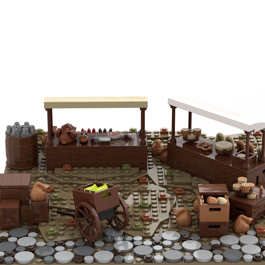 MOC - 208000 D4 Castle Hohengeroldseck Klemmbausteine - LesDiy - Klemmbausteine