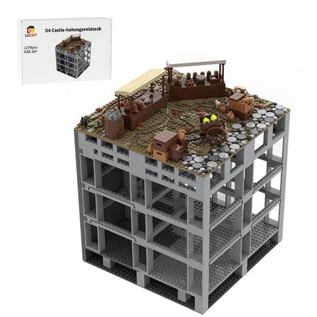 MOC - 208000 D4 Castle Hohengeroldseck Klemmbausteine - LesDiy - Klemmbausteine