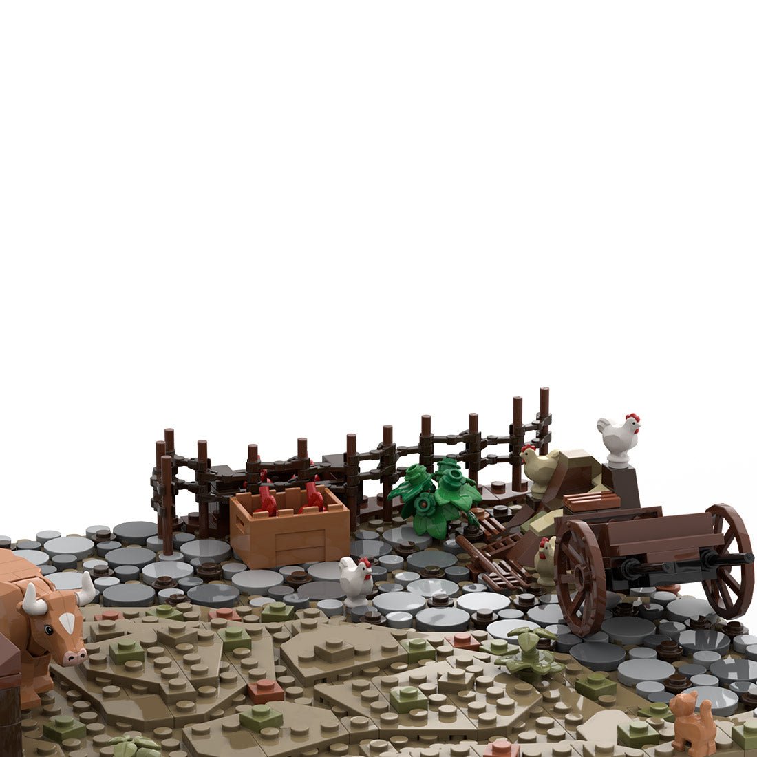 MOC - 208001 D5 Castle Hohengeroldseck Klemmbausteine - LesDiy - Klemmbausteine