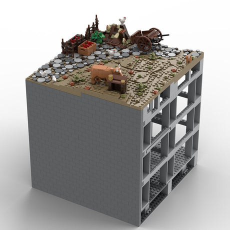 MOC - 208001 D5 Castle Hohengeroldseck Klemmbausteine - LesDiy - Klemmbausteine