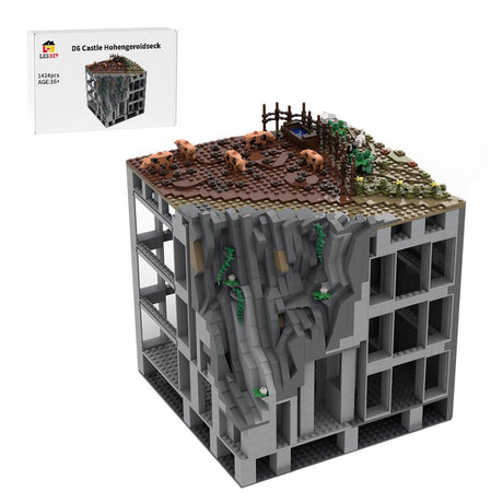 MOC - 208002 D6 Castle Hohengeroldseck Klemmbausteine - LesDiy - Klemmbausteine