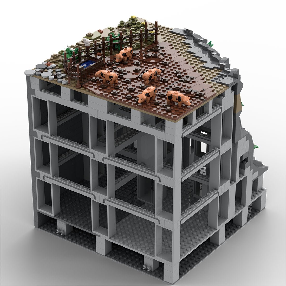 MOC - 208002 D6 Castle Hohengeroldseck Klemmbausteine - LesDiy - Klemmbausteine