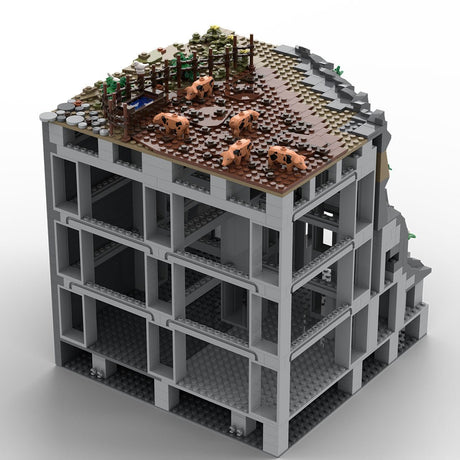 MOC - 208002 D6 Castle Hohengeroldseck Klemmbausteine - LesDiy - Klemmbausteine