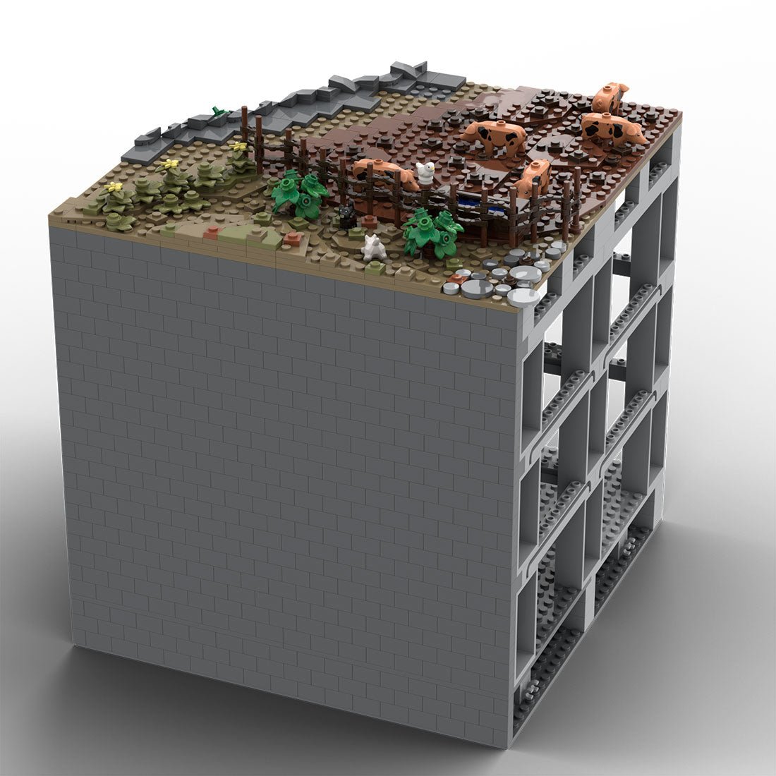 MOC - 208002 D6 Castle Hohengeroldseck Klemmbausteine - LesDiy - Klemmbausteine