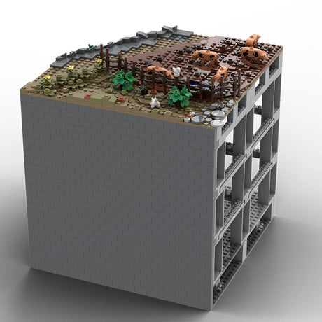 MOC - 208002 D6 Castle Hohengeroldseck Klemmbausteine - LesDiy - Klemmbausteine