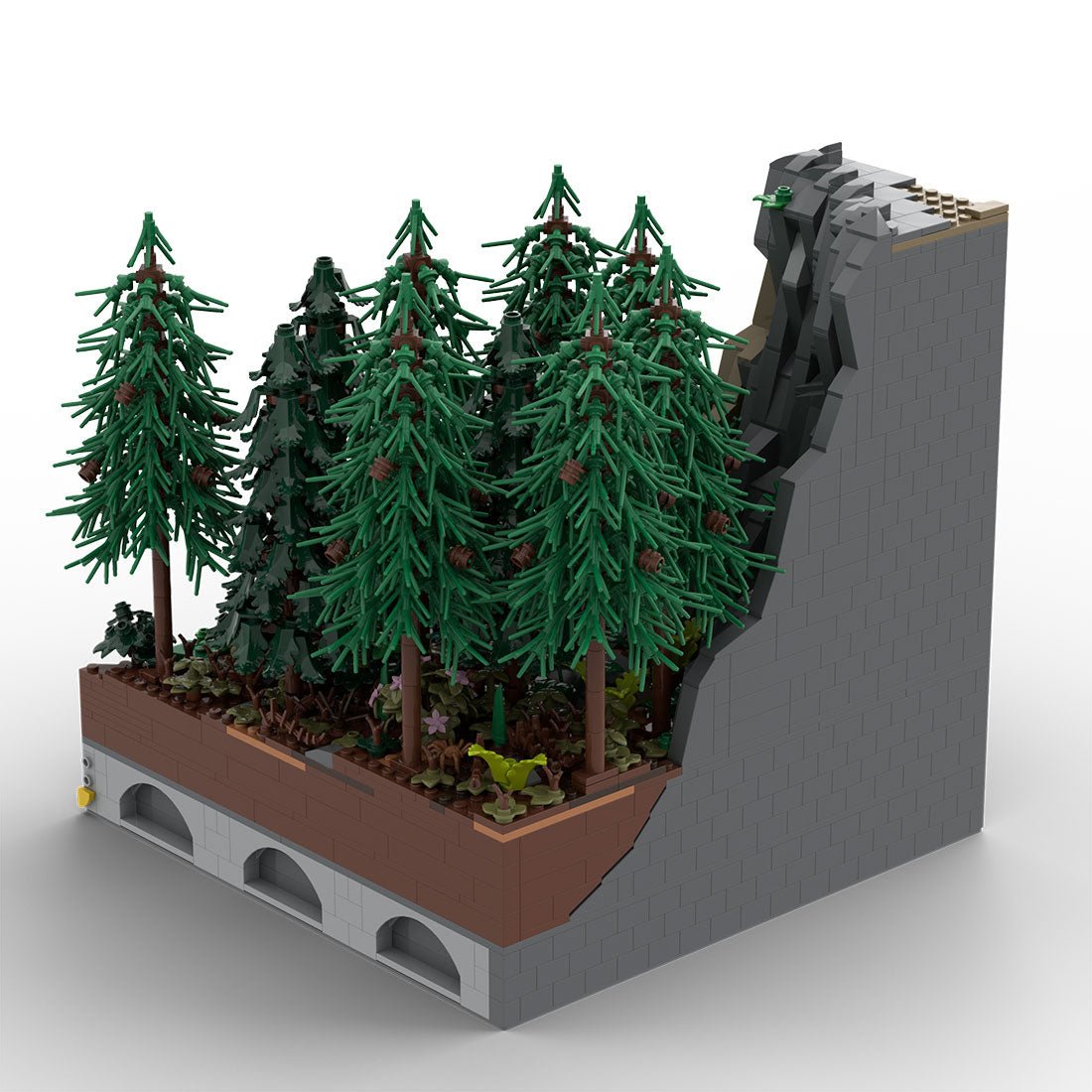 MOC - 208003 D7 Castle Hohengeroldseck Klemmbausteine - LesDiy - Klemmbausteine